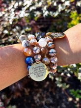 Load image into Gallery viewer, Her Time to Shine - 4 Stack Tibetan, Agate, Turquoise Bracelets