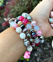 Load image into Gallery viewer, Victorious - Breast Cancer Awareness Bracelets
