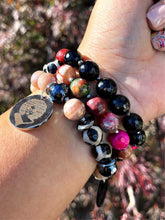 Load image into Gallery viewer, Nothing to Prove - 3 stack gemstone bracelets